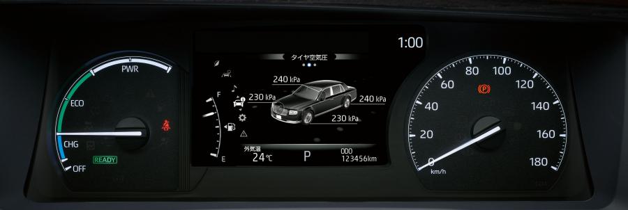 Панель приборов Toyota Century 2018 года  (фото 19 из 24)